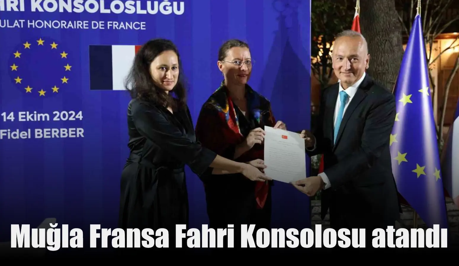 Muğla Fransa Fahri Konsolosu atandı