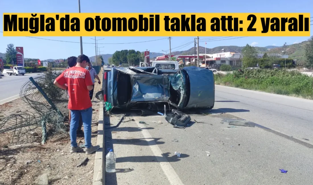 Muğla’nın Seydikemer ilçesinde otomobilin