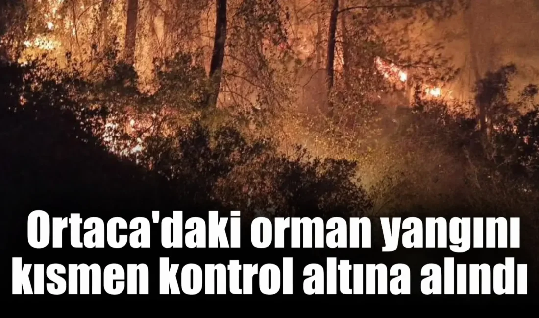 Muğla’nın Ortaca ilçesinde çıkan