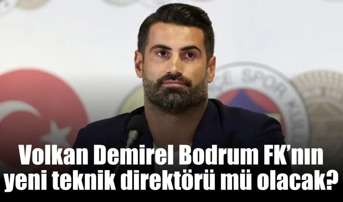 Teknik direktör Volkan Demirel,