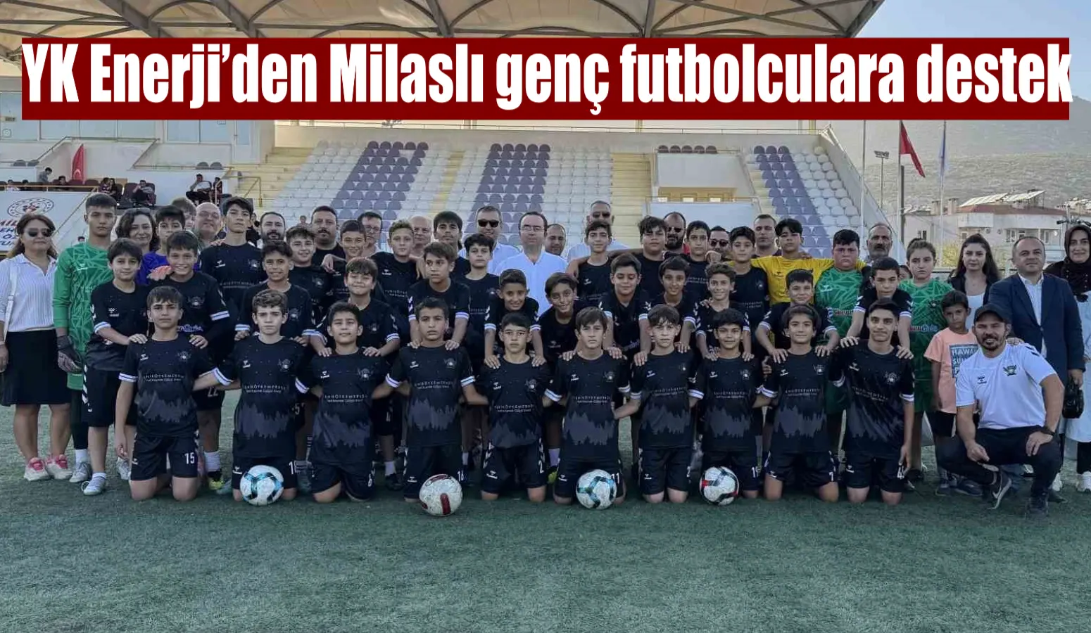 YK Enerji’den Milaslı genç futbolculara destek