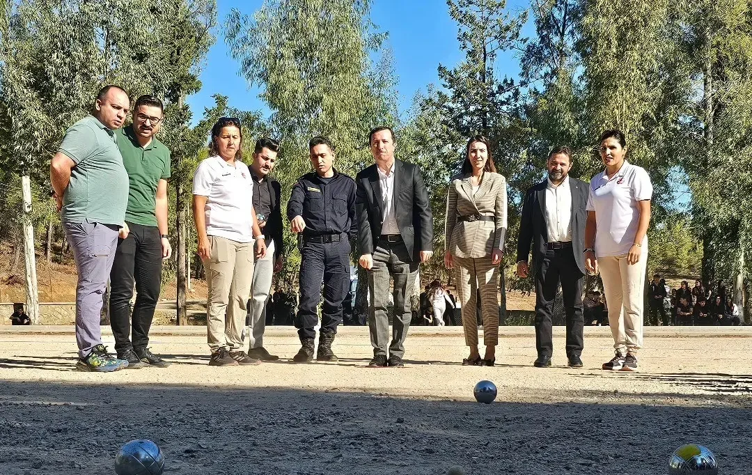 Bocce turnuvası renkli görüntülerle tamamlandı