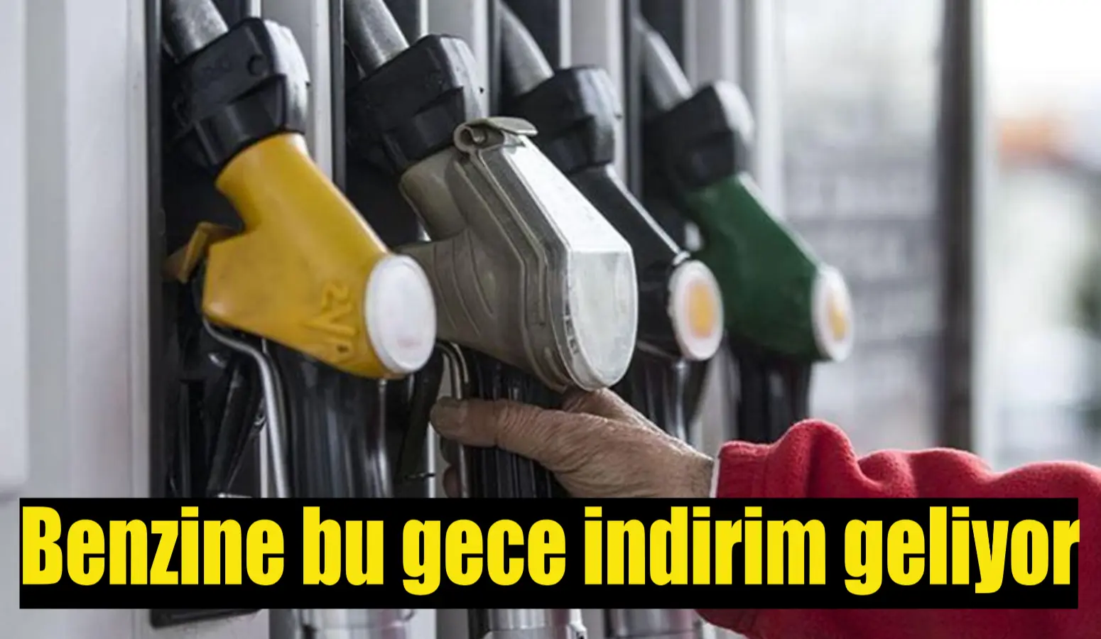 Benzine bu gece indirim geliyor