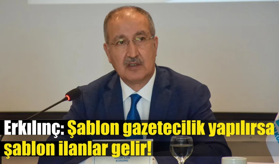 BİK Genel Müdürü Erkılınç,