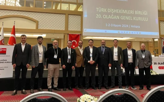 Türk Dişhekimleri Birliği 20. Olağan Genel Kurulu düzenlendi