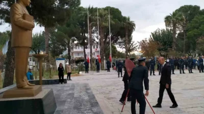 Atatürk ölümünün 86. yıl dönümünde Köyceğiz’de anıldı