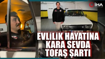 Babasından Kalan 1980 Model Tofaş İçin Eşiyle Evlenmeden Önce Anlaşma Yaptı