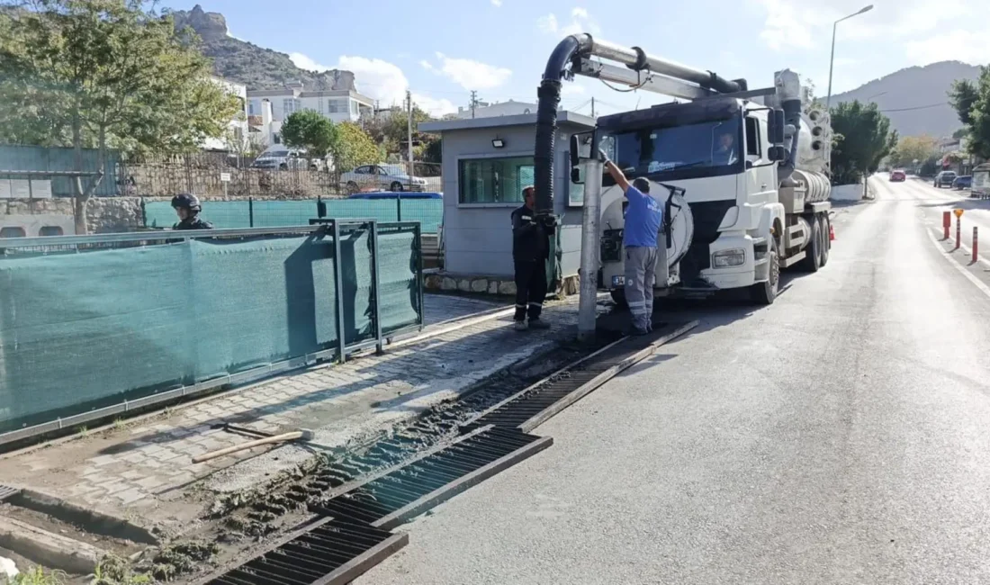 Bodrum’da yeni yağmur suyu