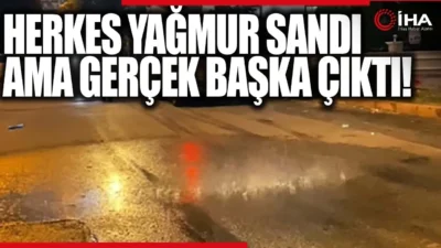 Herkes 5 Metrelik Alana Yağmur Yağdı Sandı, Gerçek Bambaşka Çıktı