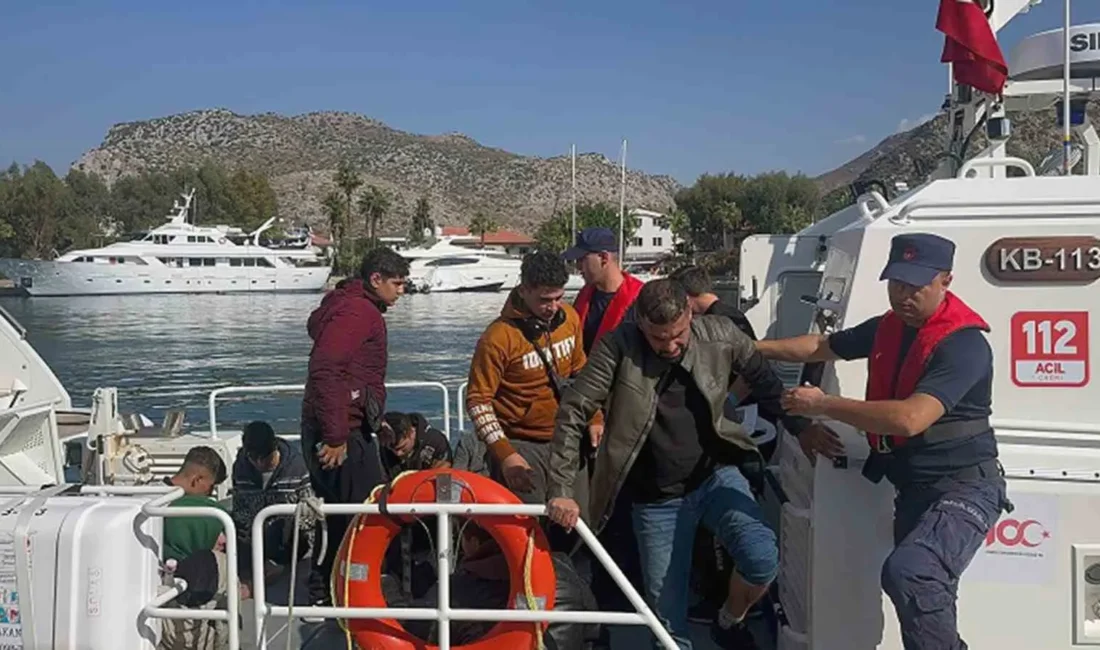 Muğla’nın Marmaris ilçesi açıklarında