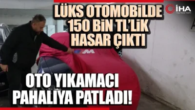 Oto Yıkamacıya Verdiği 2 Milyonluk Arabasını Almaya Gittiğinde Şoku Yaşadı