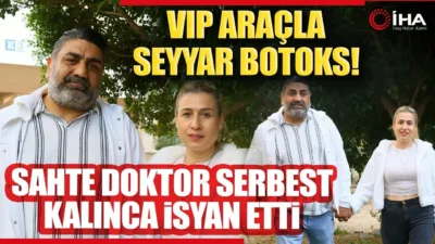 VIP Araçta Seyyar Olarak Botoks Yaptırdı Mağdur Oldu!