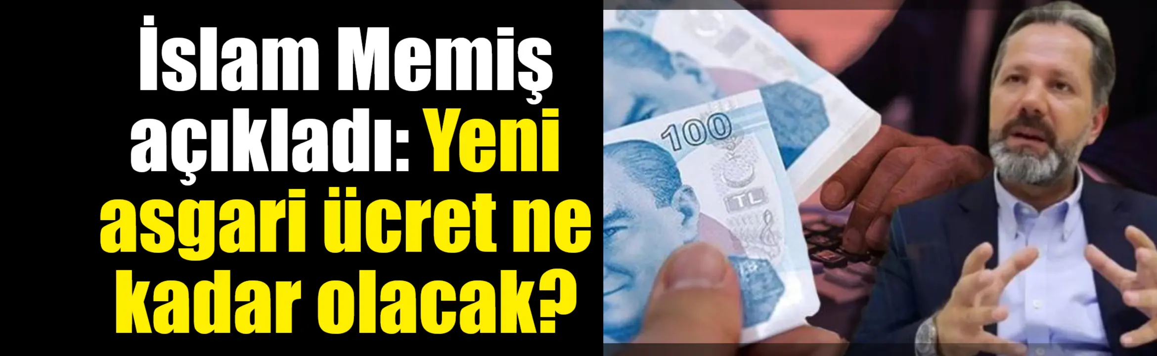 Para piyasaları uzmanı İslam Memiş,