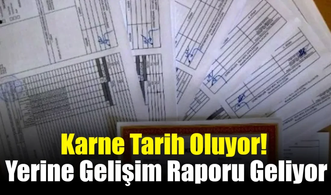 İlkokul yıllarında karne heyecanı yaşamayan öğrenci yoktur. Ancak Milli Eğitim