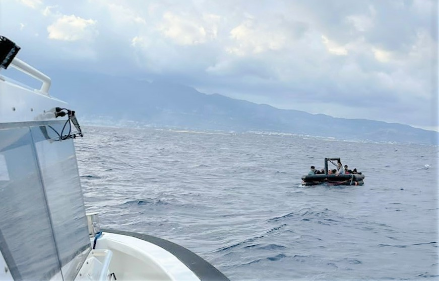 Muğla’nın Bodrum ilçesi açıklarında