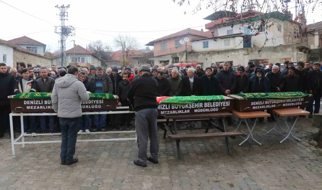 Denizli’de akrabalarının düğününe giderken geçirdikleri kazada hayatını kaybeden 3 kişilik