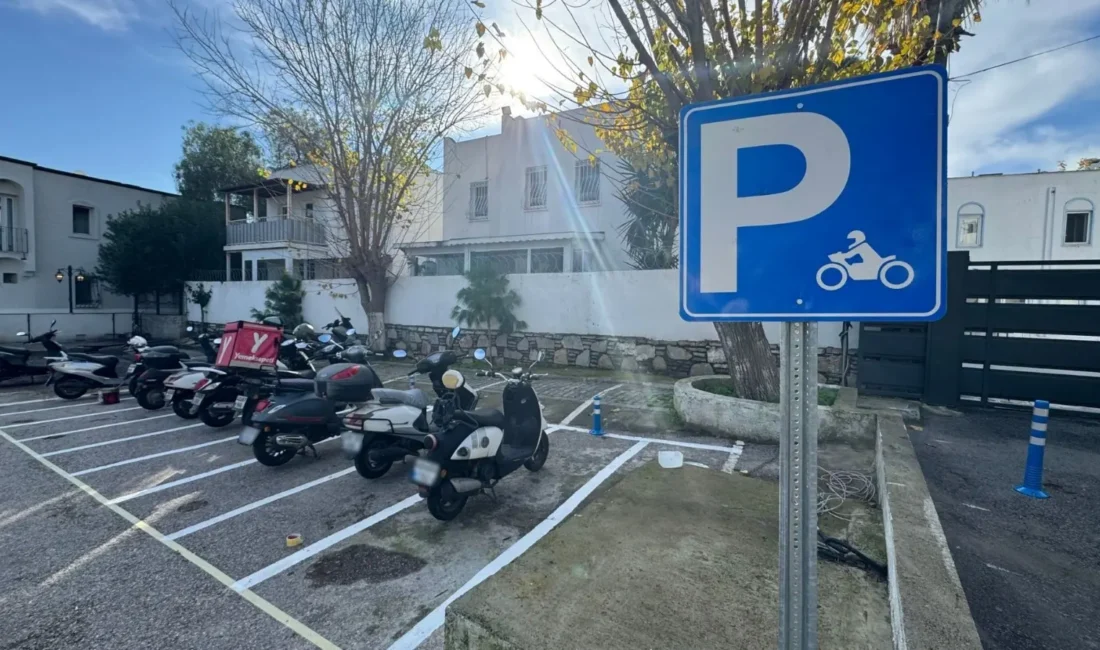 Bodrum’da ulaşımın önemli araçlarından olan motosikletler için motoparklar hizmete giriyor.