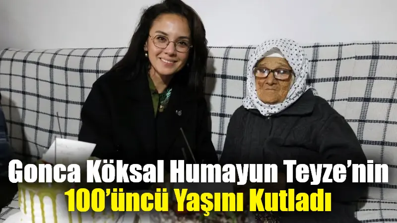 Menteşe Belediye Başkanı Gonca Köksal, Dağdibi Mahallesi’nde asırlık bir çınar