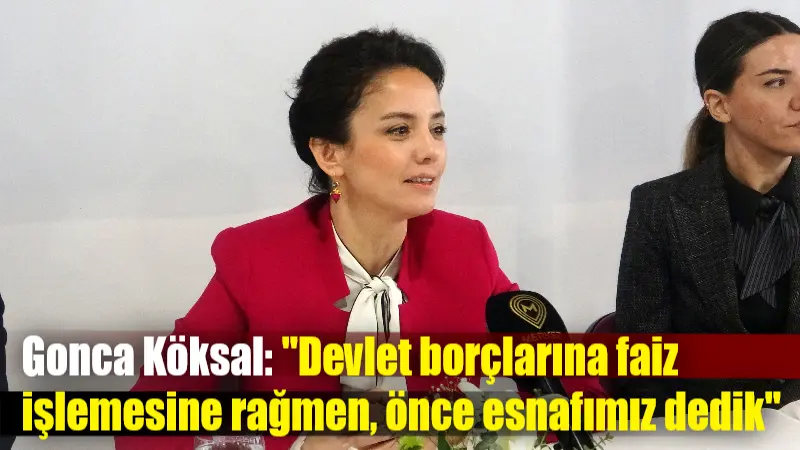 Menteşe Belediye Başkanı Gonca Köksal, belediyenin mali durumunu düzelttiklerini belirterek,