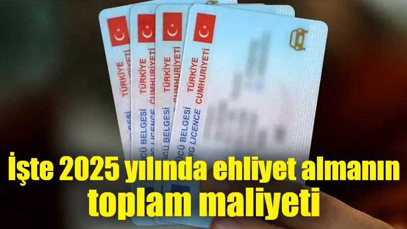 Ehliyet almak isteyen vatandaşlar, 2025 yılında B sınıfı ehliyetin toplam