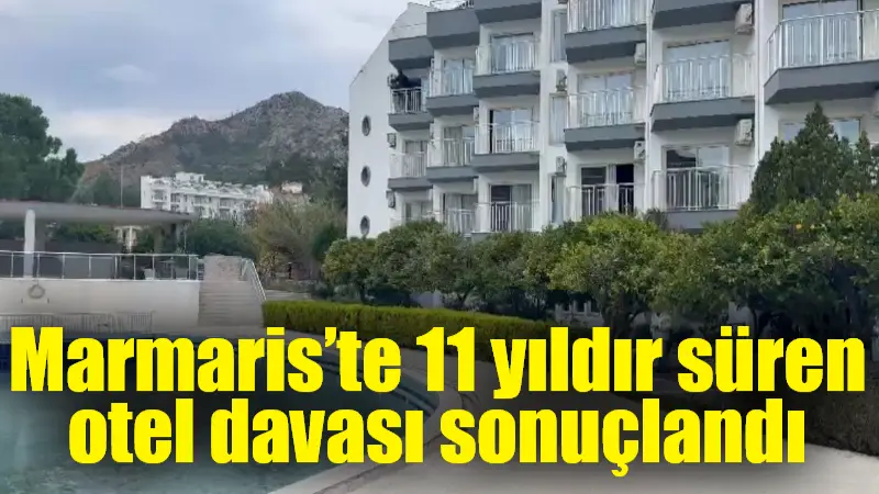 Muğla’nın Marmaris ilçesinde bulunan denize sıfır dört yıldızlı bir otelin