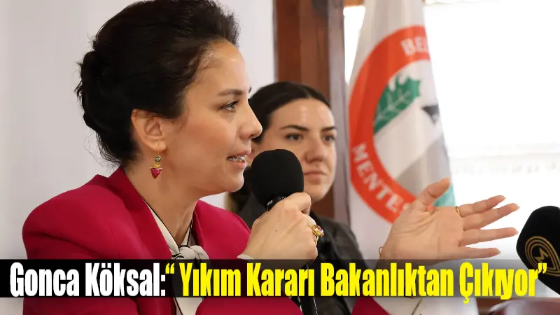 Muğla’nın Menteşe ilçesi Kıran ve Derinkuyu sahil bandındaki kaçak yapılar