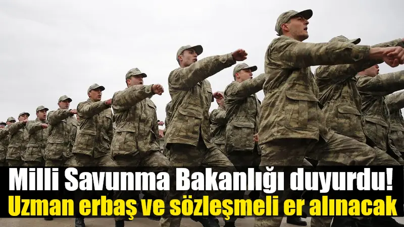 Milli Savunma Bakanlığı, Kara Kuvvetleri Komutanlığı bünyesinde uzman erbaş ve