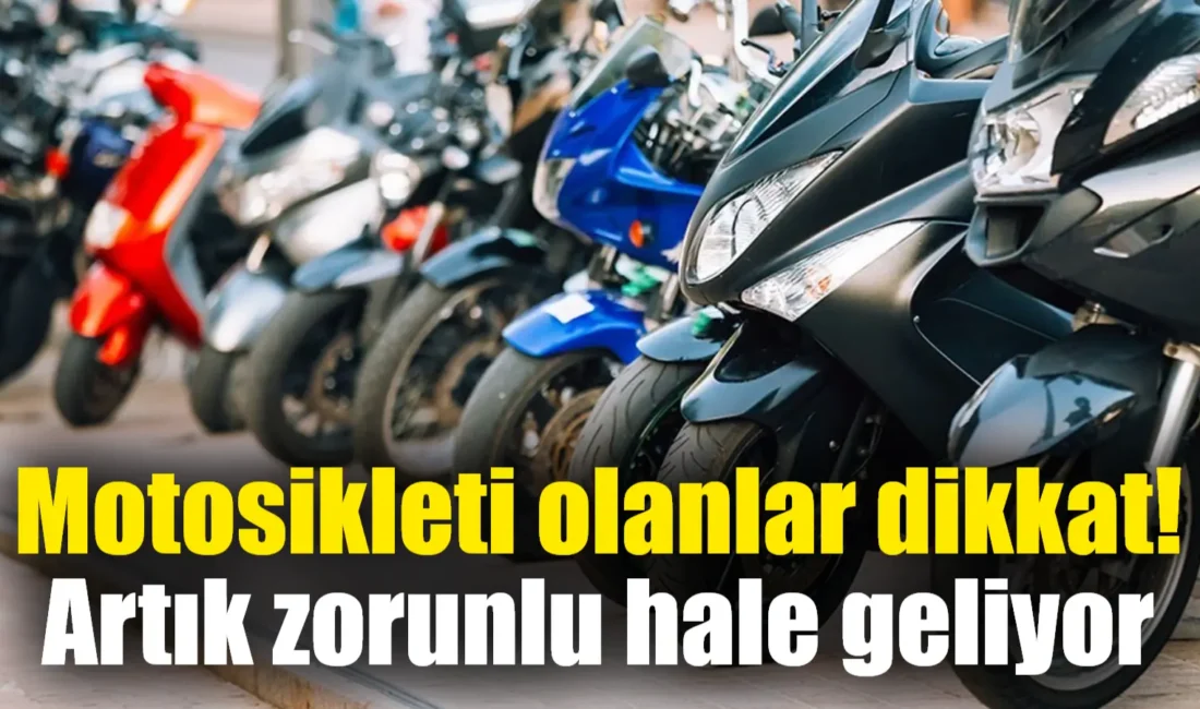 Ticaret Bakanlığı, milyonlarca motosiklet sürücüsünü ilgilendiren değişikliği açıkladı. Bakanlık motosikletlerde