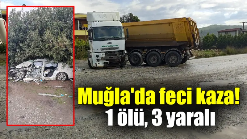 Muğla'nın Bodrum ilçesinde meydana gelen trafik kazasında ağır şekilde yaralanan