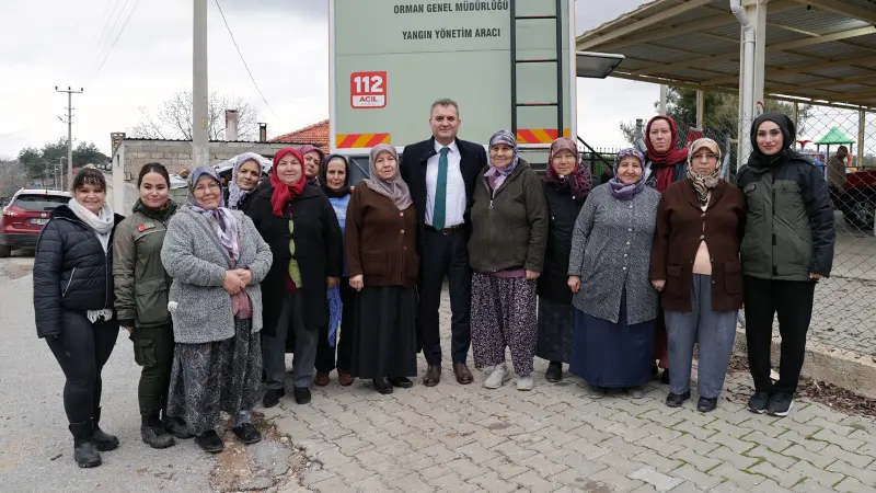 Muğla Orman Bölge Müdürlüğünde yaz aylarında orman yangınlarıyla mücadele edilirken