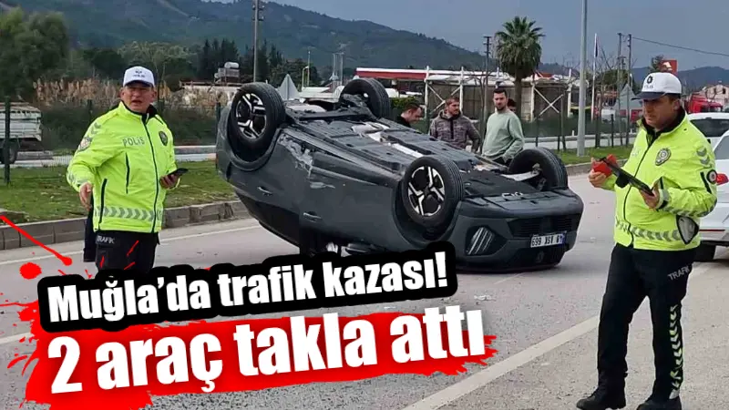 Muğla’nın Seydikemer ilçesinde meydana gelen trafik kazasında birbirini sıkıştırdığı iddia