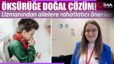 Çocuklarda artan öksürüklerin sebeplerini açıklayan ve ailelere rahatlatıcı önerilerde bulunan